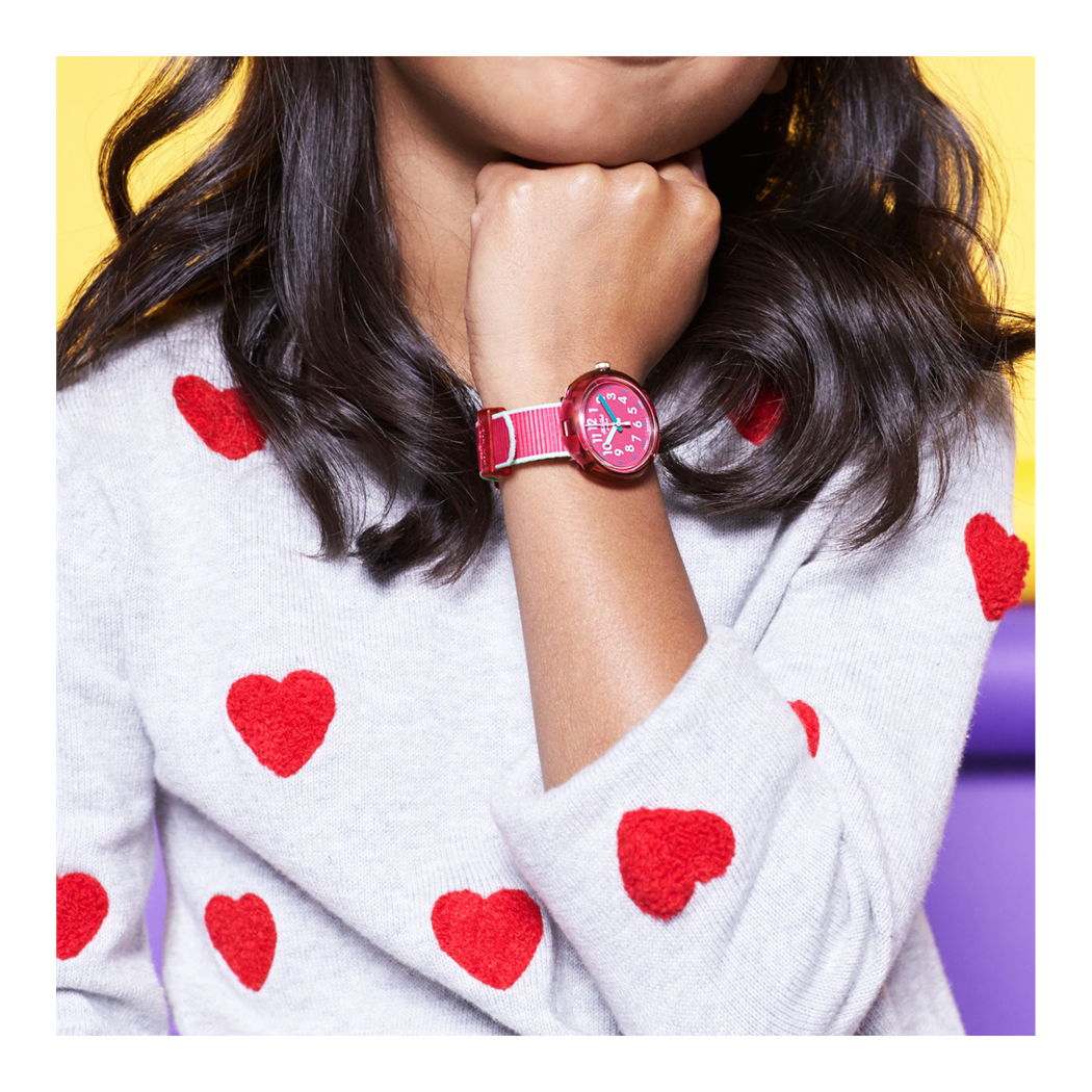 Flik Flak Fpnp047 COLOR BLAST PINK Çocuk Saati