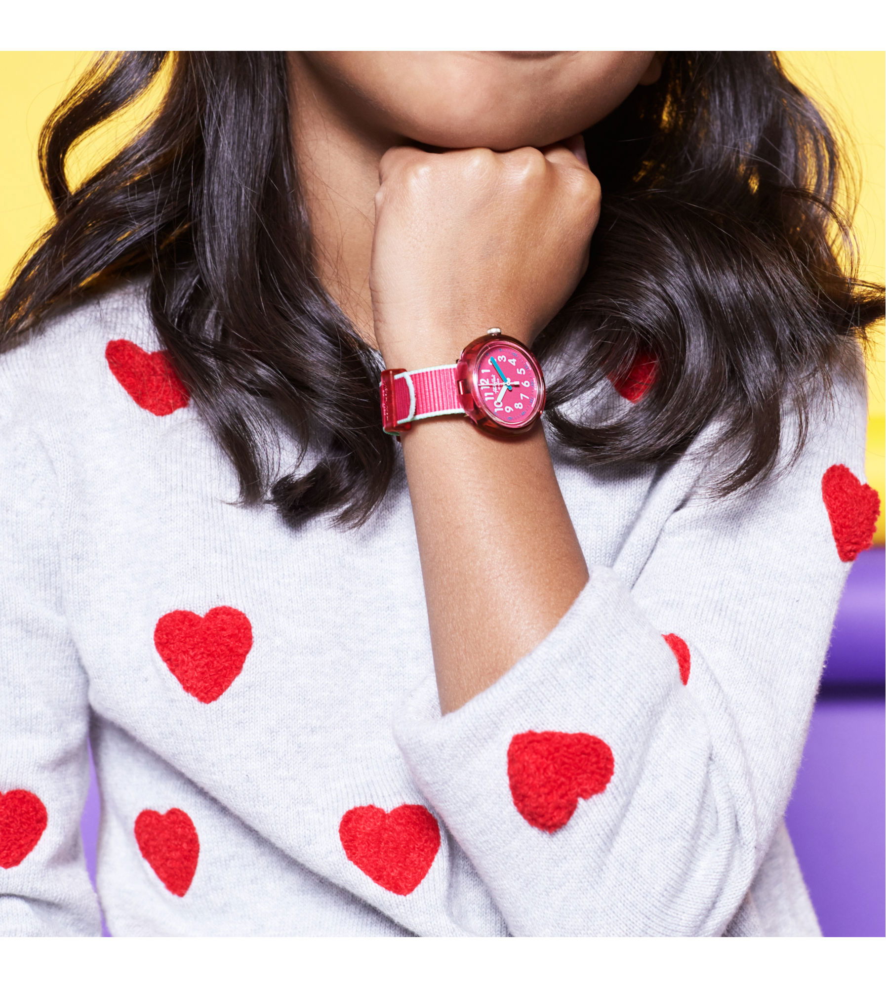 Flik Flak Fpnp047 COLOR BLAST PINK Çocuk Saati