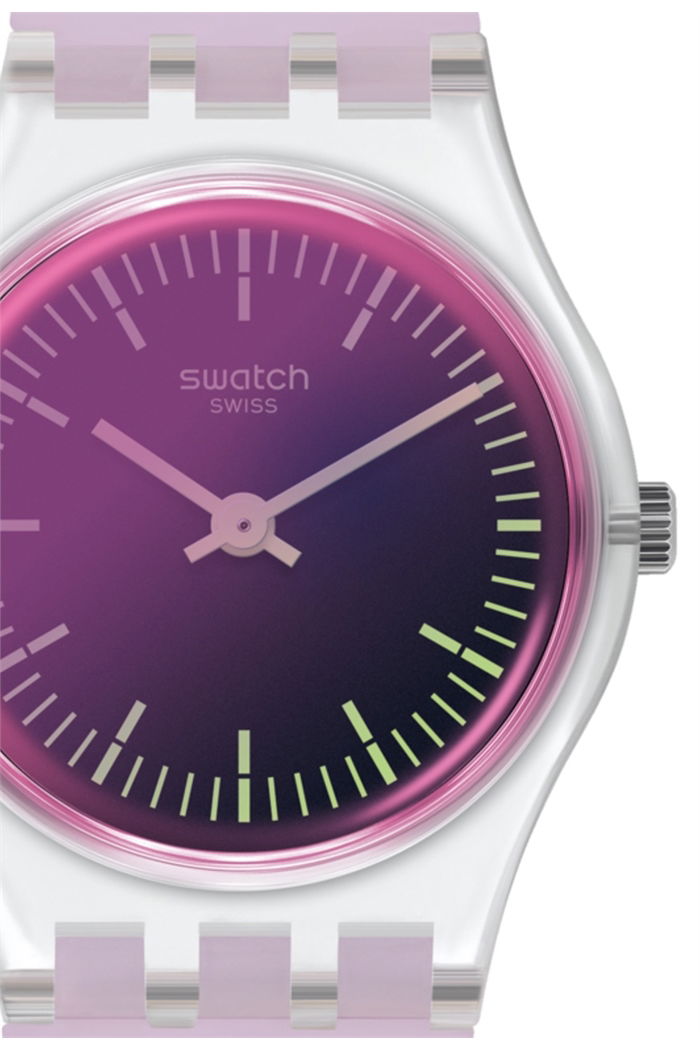 Swatch LK390 Mor Bayan Saati
