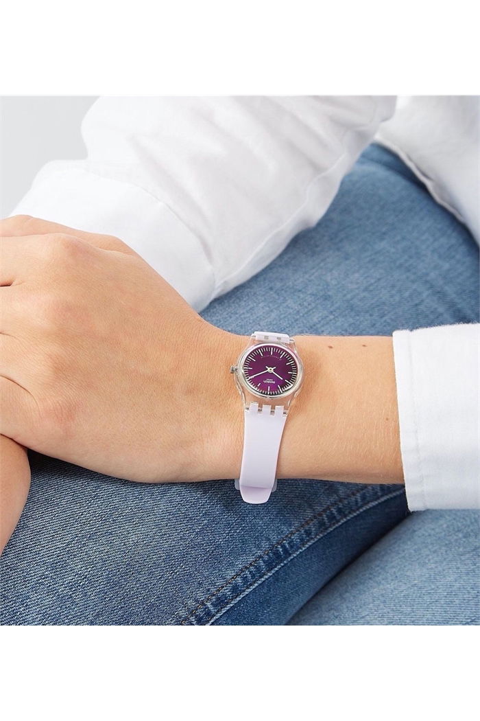 Swatch LK390 Mor Bayan Saati