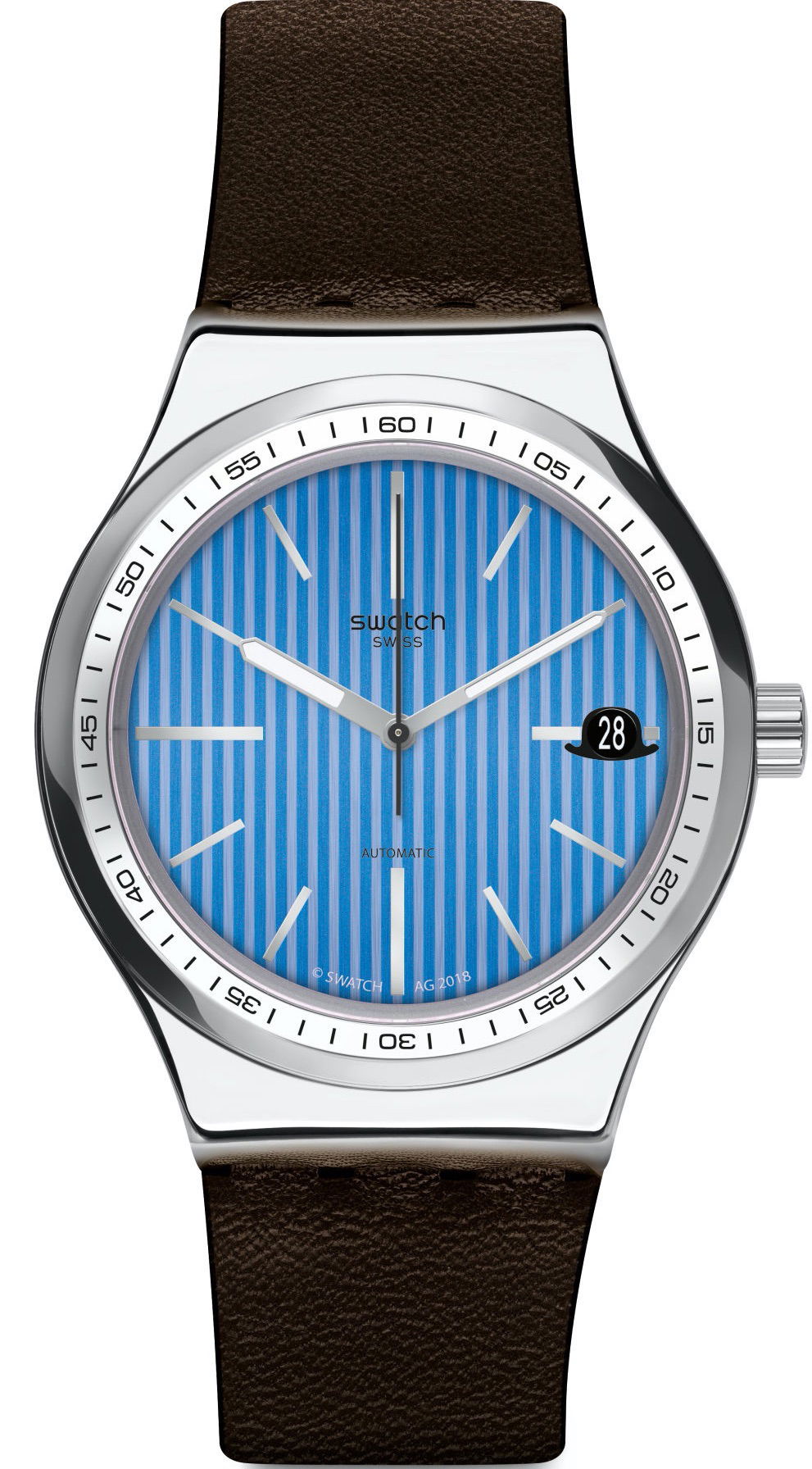 Swatch YIZ405 CLASSIC LINES Sistem51 İrony Otomatik 