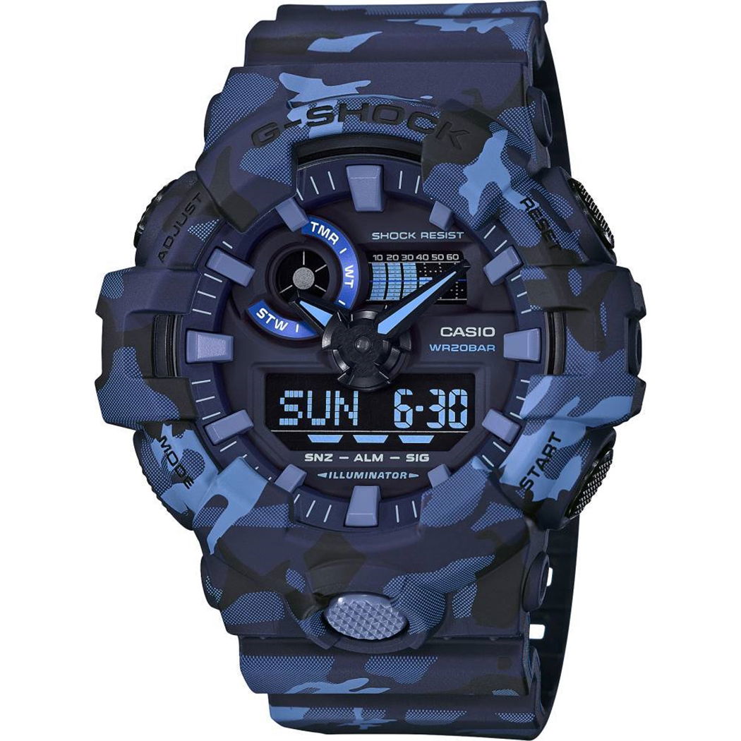 Casio Ga-700cm-2adr G-Shock Kamuflaj Desenli