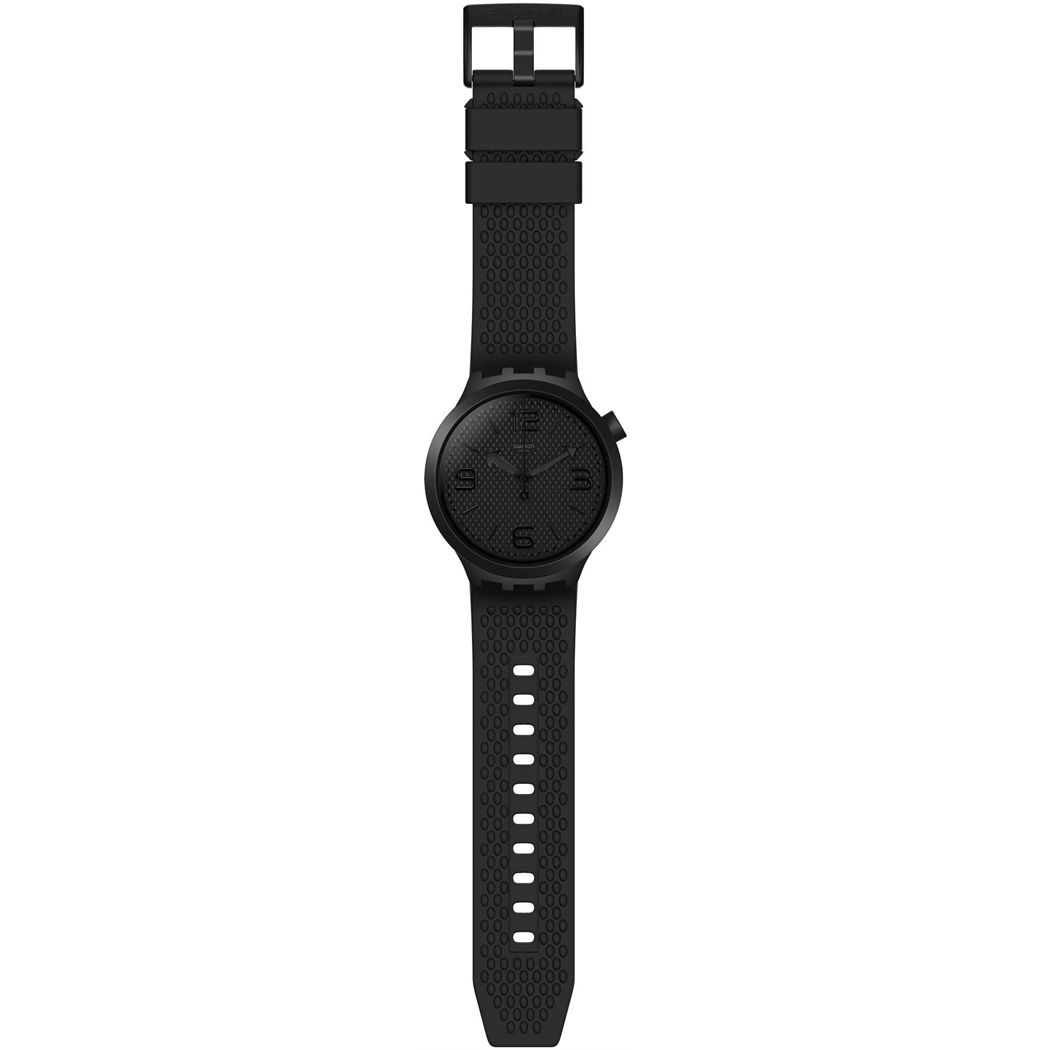 Swatch SO27B100 BBBLACK Kol Saati
