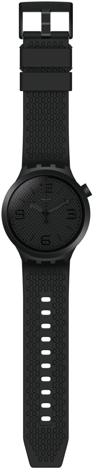 Swatch SO27B100 BBBLACK Kol Saati