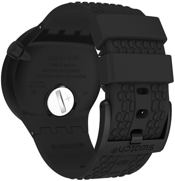 Swatch SO27B100 BBBLACK Kol Saati