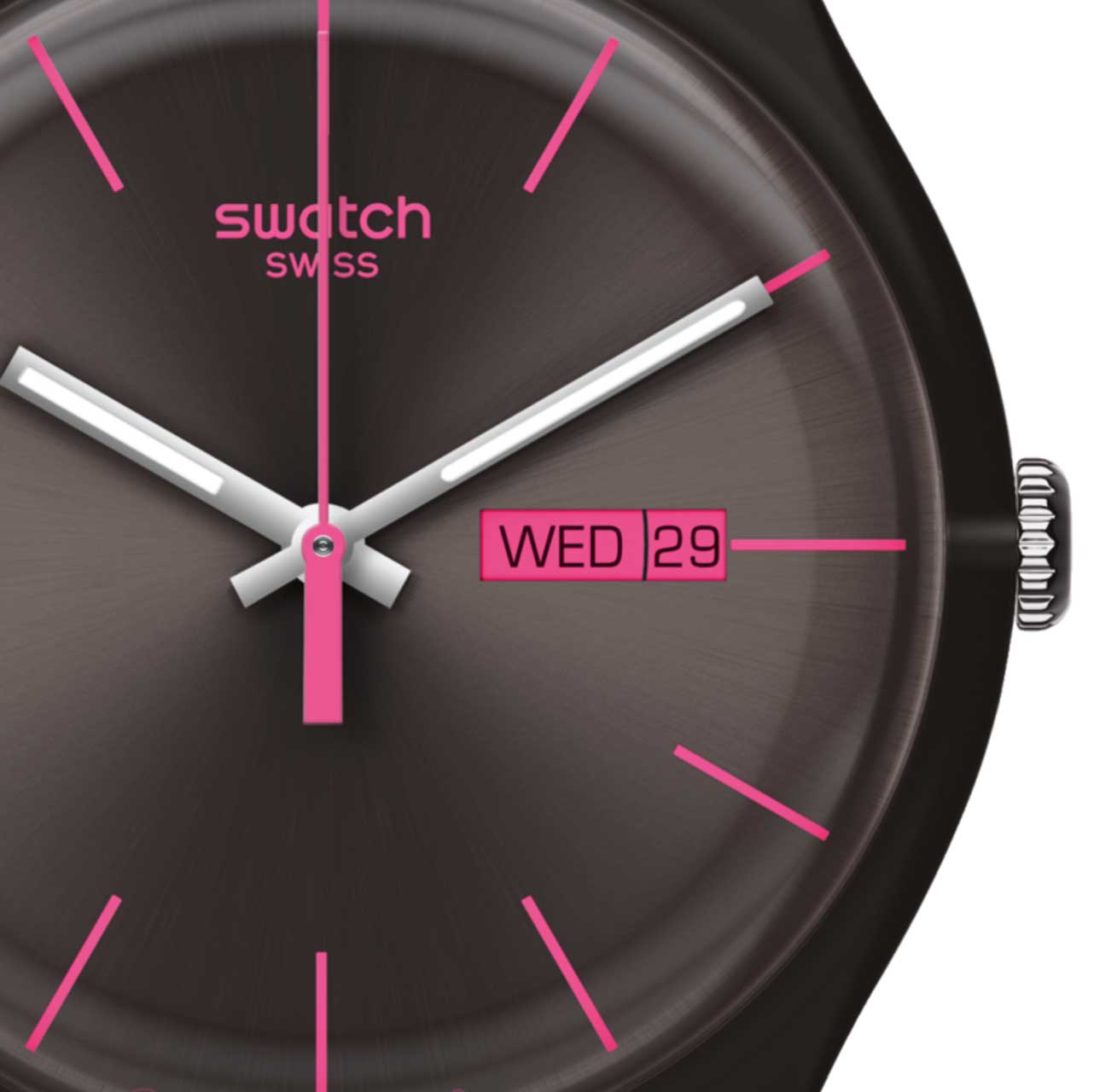 Swatch SUOC700 BROWN REBEL Erkek Saati