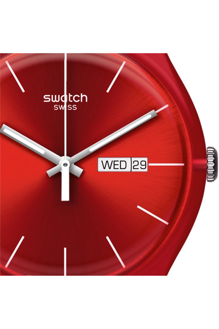 Swatch SUOR701 RED REBEL Kol Saati