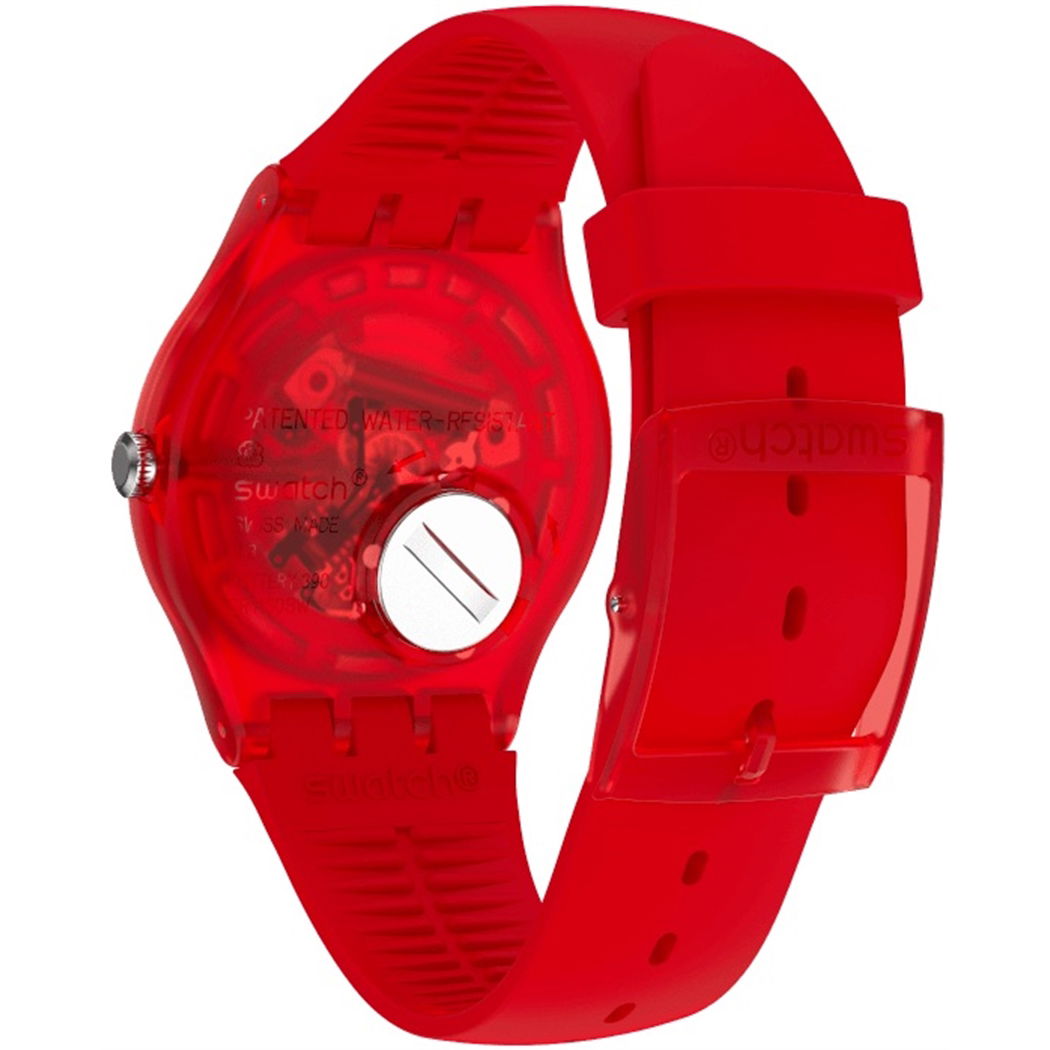 Swatch SUOR701 RED REBEL Kol Saati