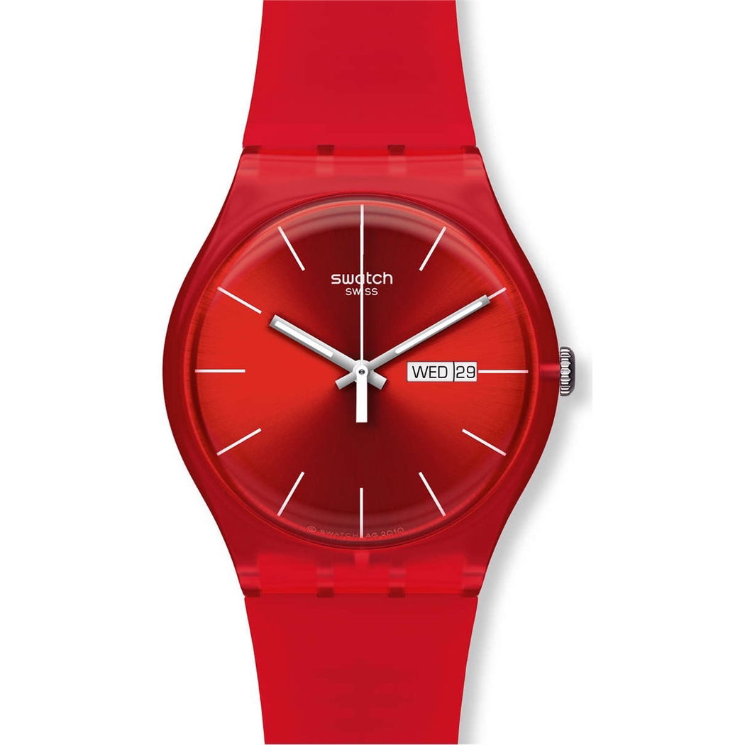Swatch SUOR701 RED REBEL Kol Saati