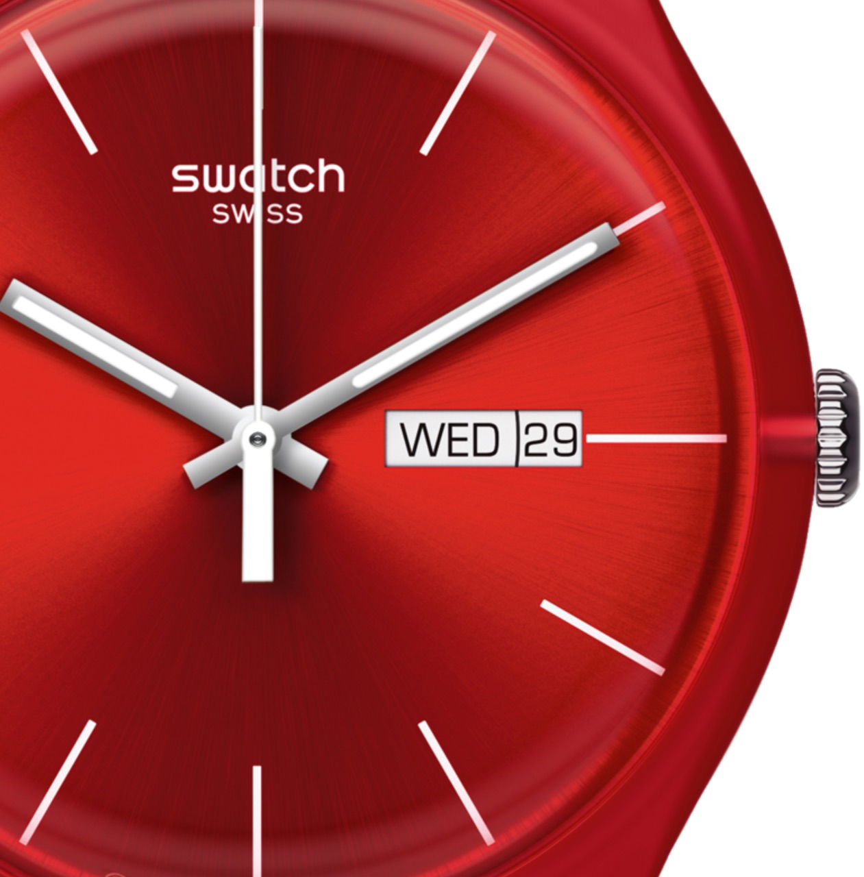 Swatch SUOR701 RED REBEL Kol Saati