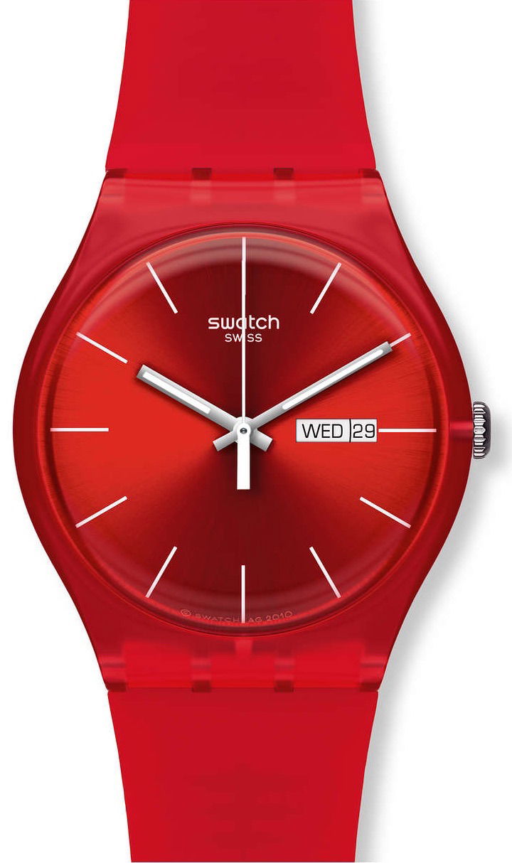 Swatch SUOR701 RED REBEL Kol Saati