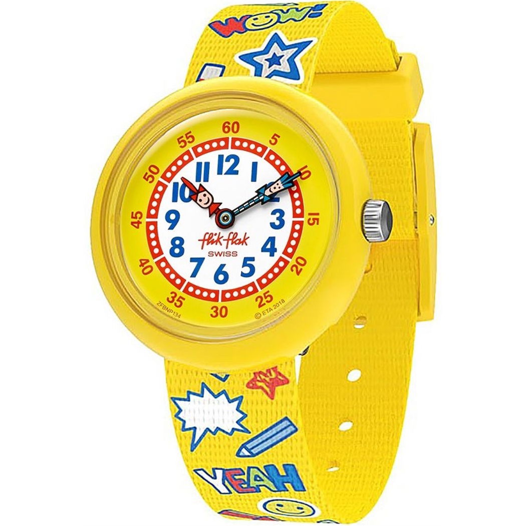Flik Flak FBNP134 WOW YEAH Çocuk Kol Saati