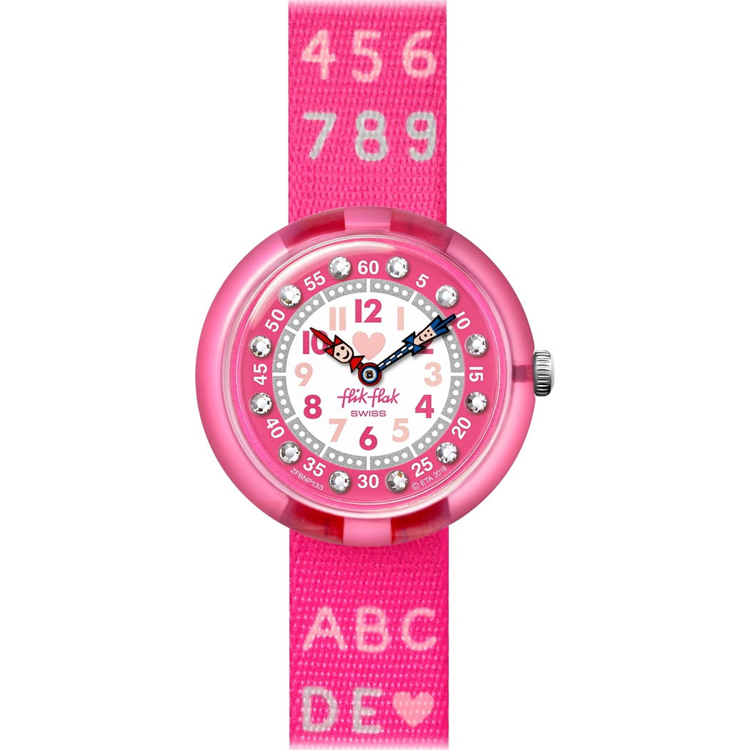 Flik Flak FBNP133 PINK AB34 Çocuk Kol Saati