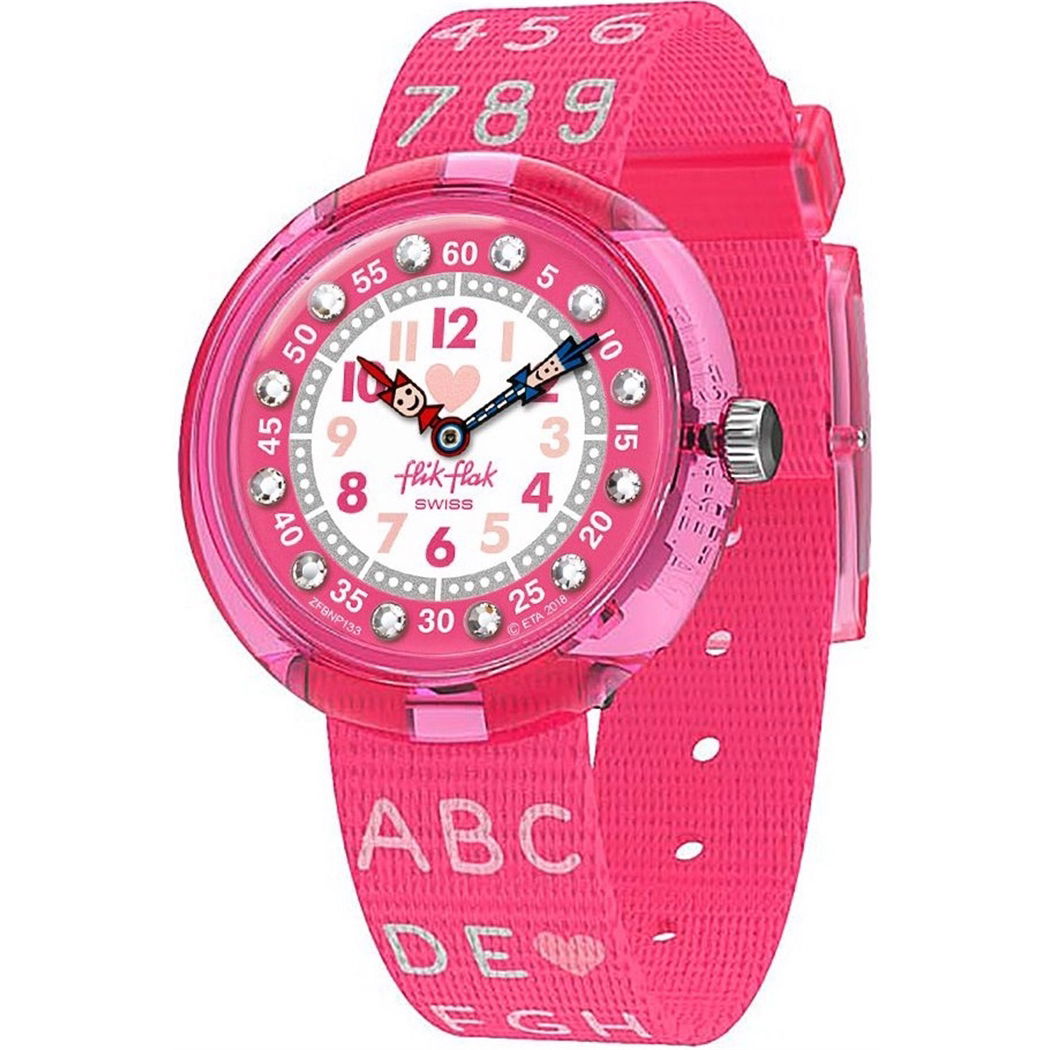 Flik Flak FBNP133 PINK AB34 Çocuk Kol Saati
