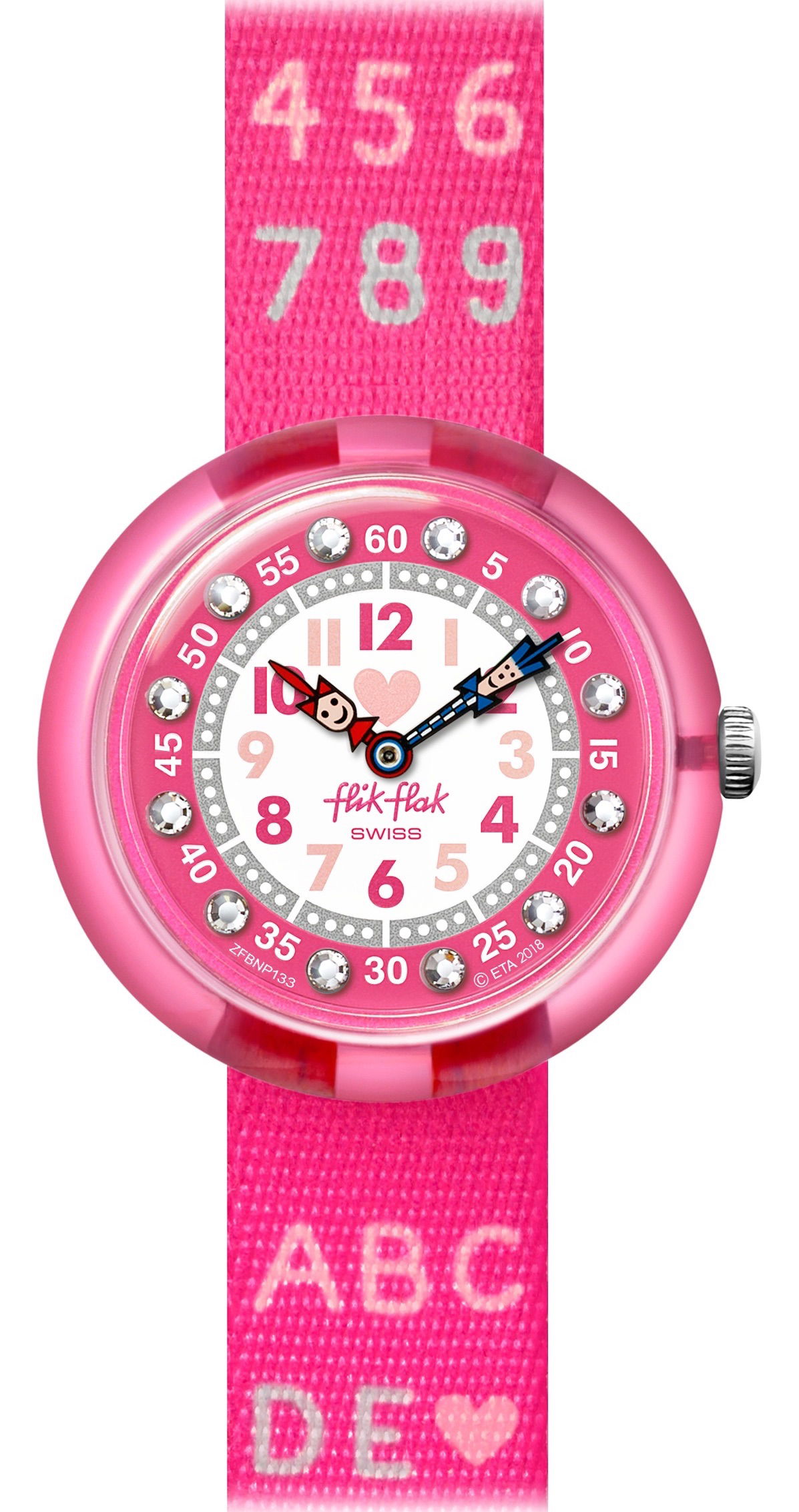 Flik Flak FBNP133 PINK AB34 Çocuk Kol Saati