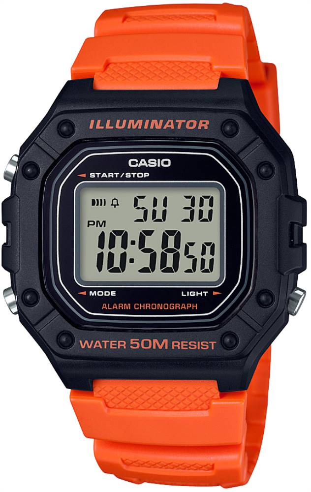 Casio Dijital Erkek Kol Saati W-218H-4B2VDF