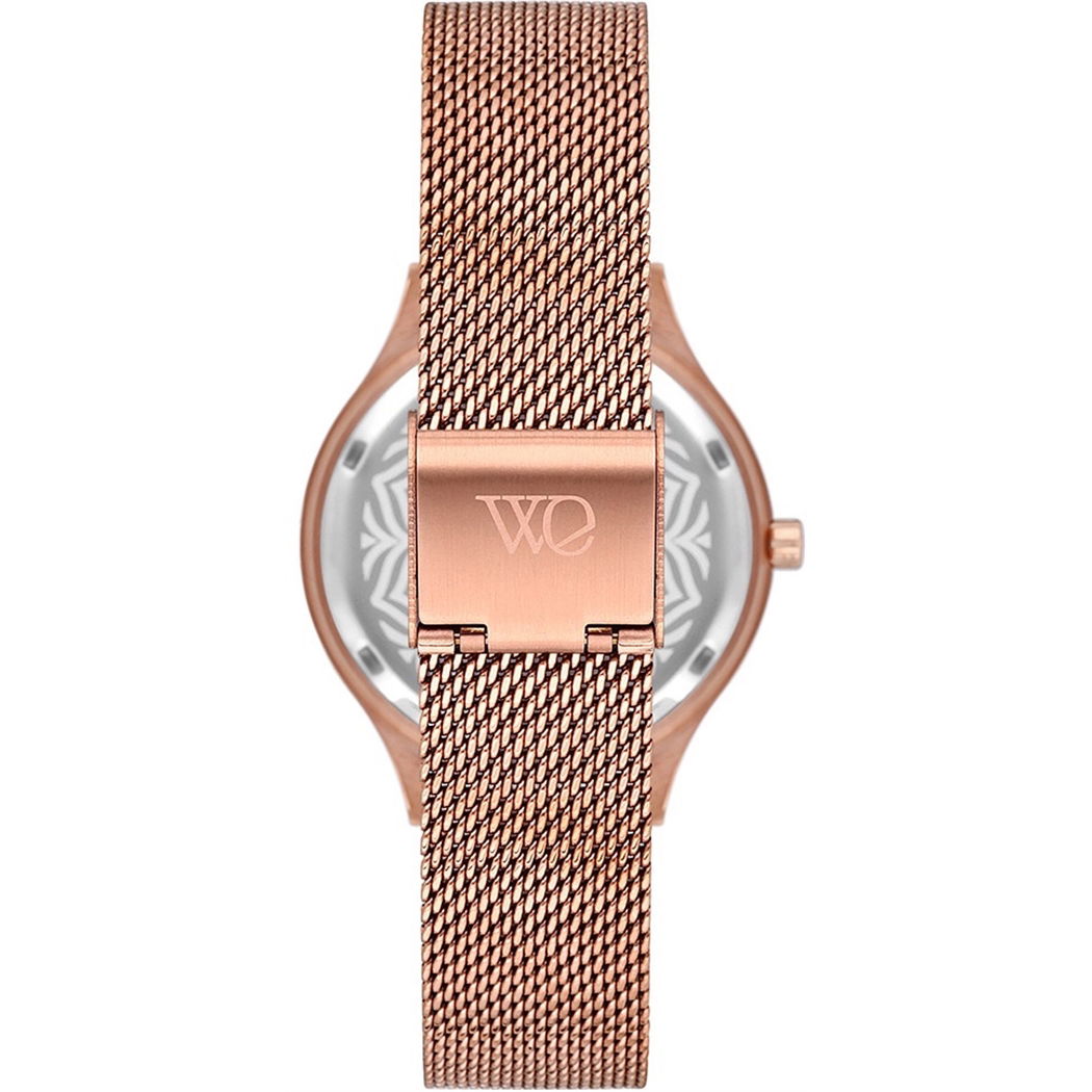 Wesse Rose Gold Hasır Bayan Saati WWL300904M