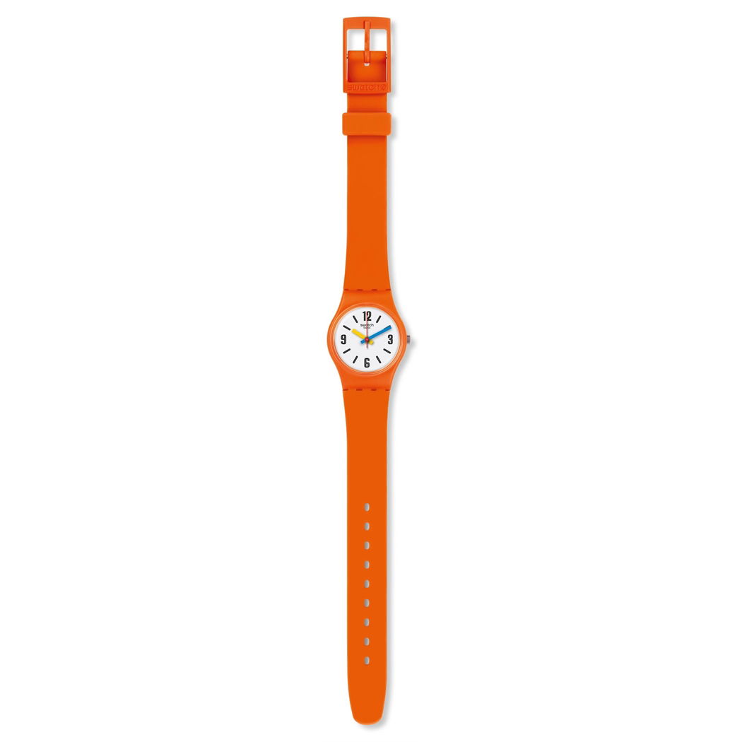 Swatch Turuncu Bayan Kol Saati LO114