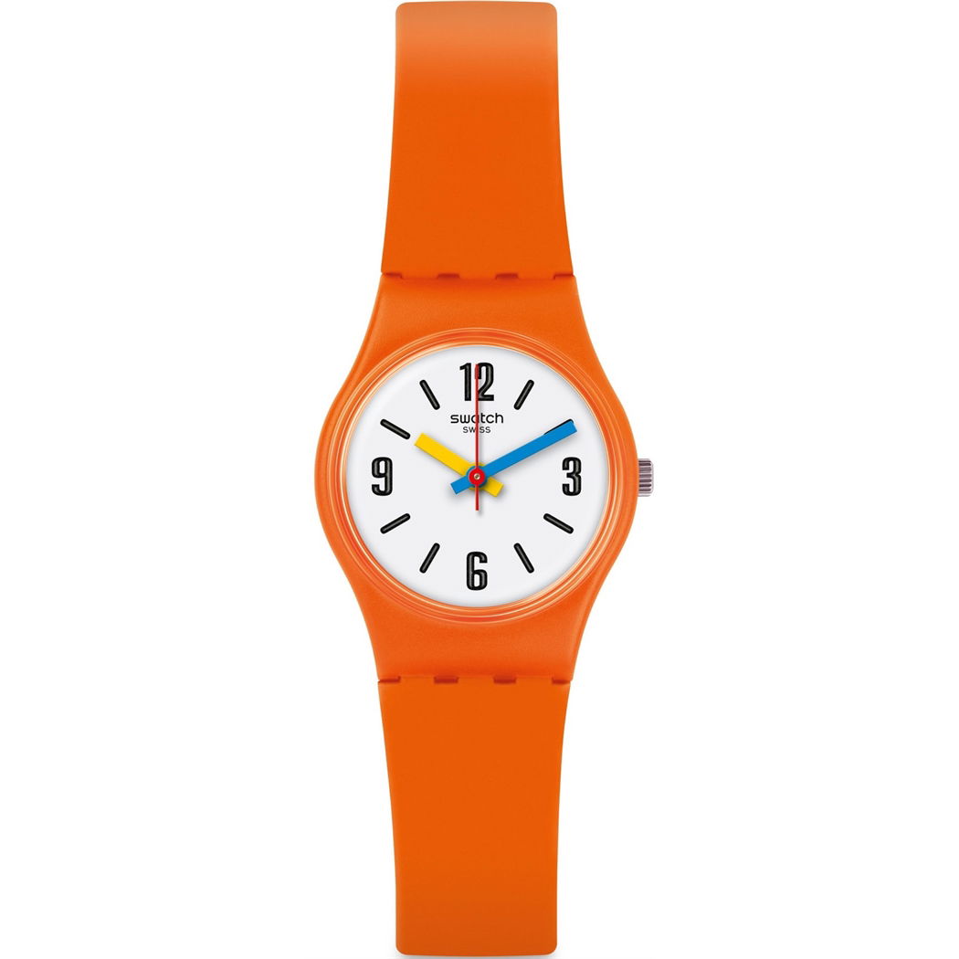 Swatch Turuncu Bayan Kol Saati LO114