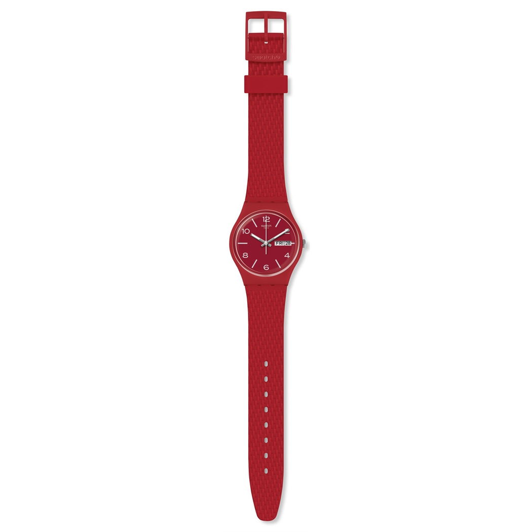 Swatch Kırmızı Kol Saati GR710