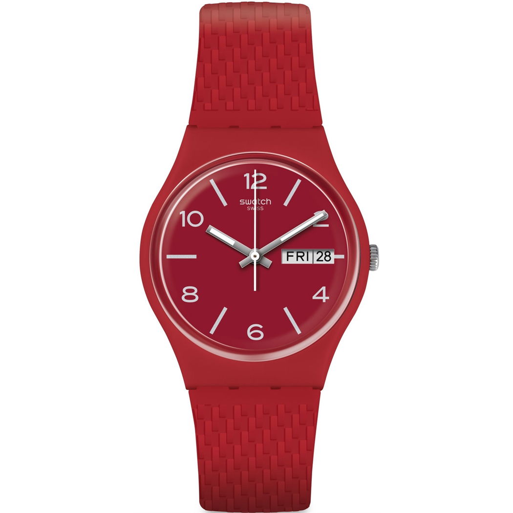 Swatch Kırmızı Kol Saati GR710