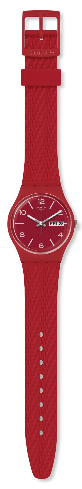 Swatch Kırmızı Kol Saati GR710