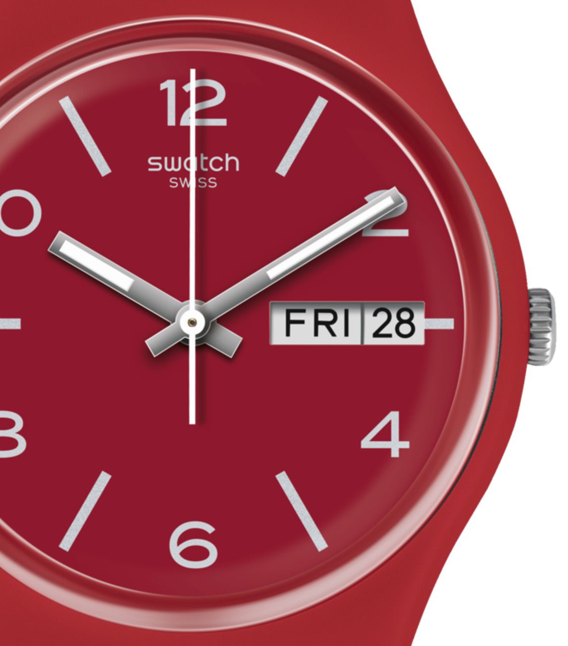 Swatch Kırmızı Kol Saati GR710