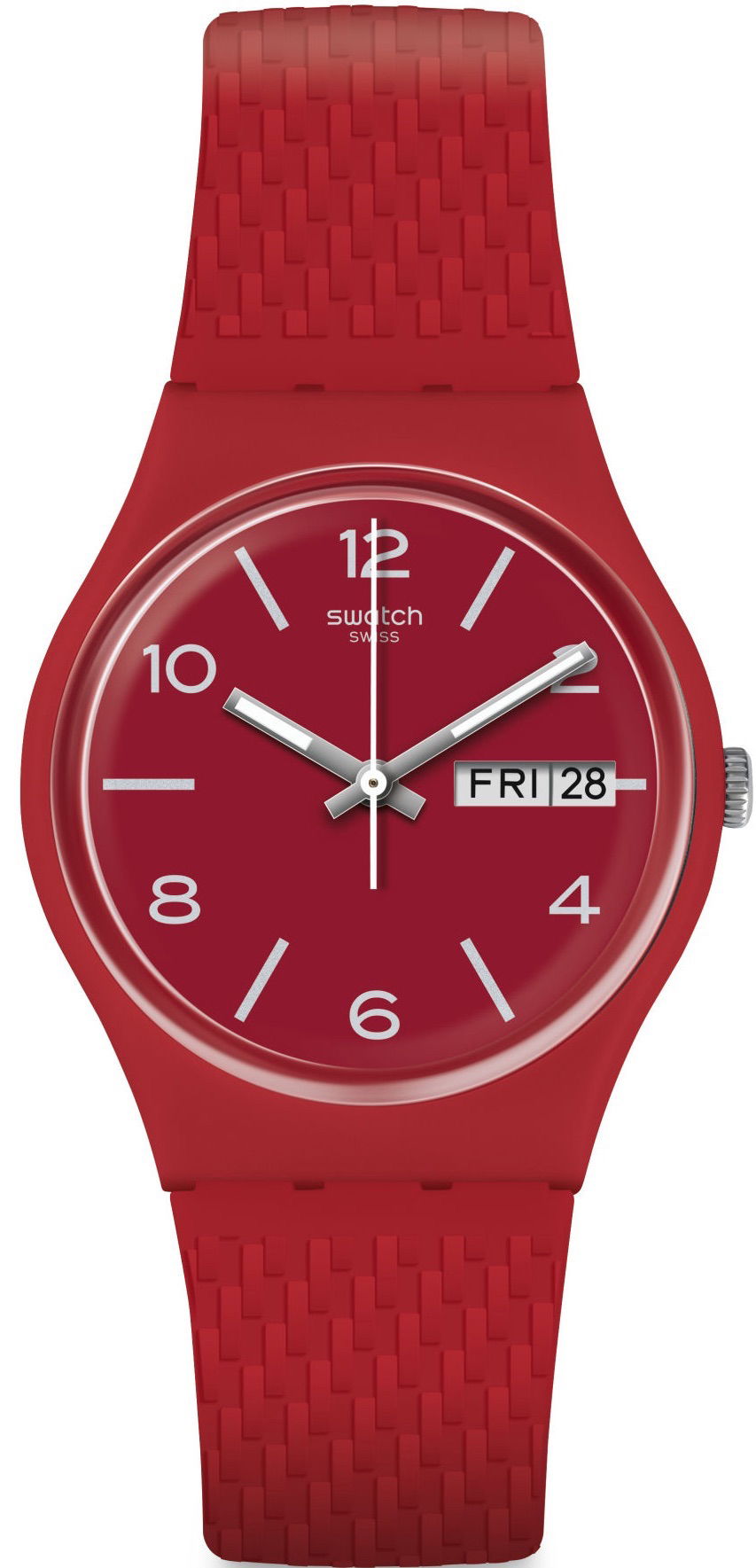 Swatch Kırmızı Kol Saati GR710