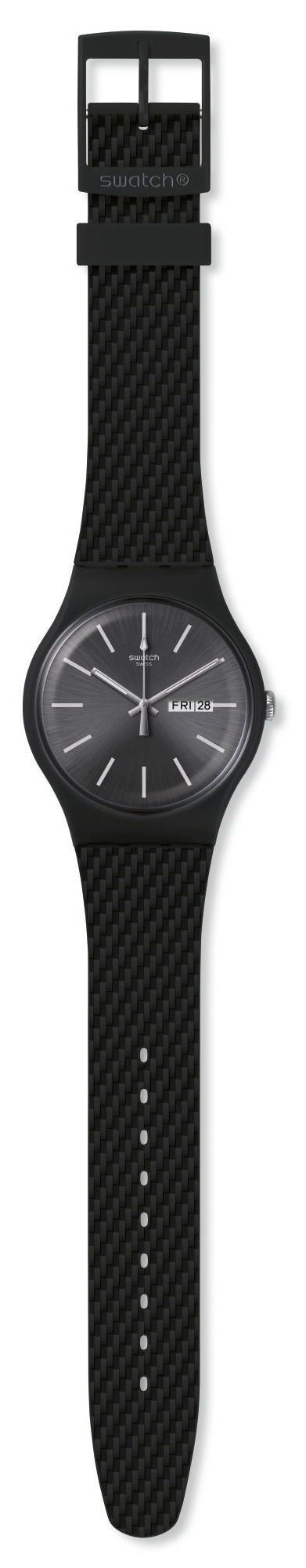 Swatch Siyah Kol Saati SUOM708
