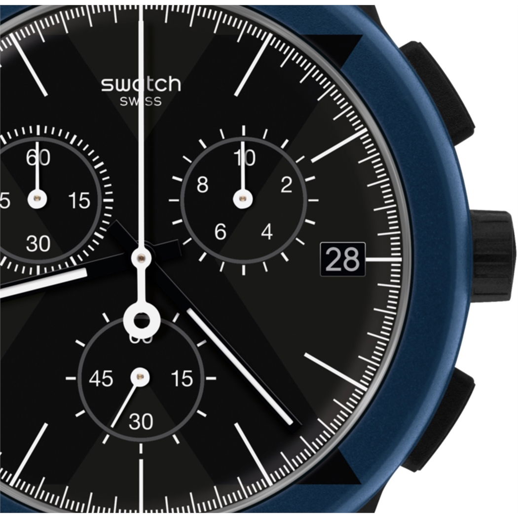 Swatch SUSB418 X-DISTRICT BLUE Kol Saati