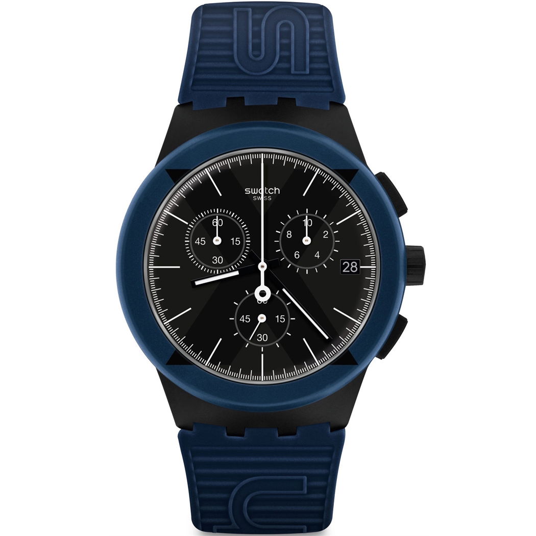 Swatch SUSB418 X-DISTRICT BLUE Kol Saati