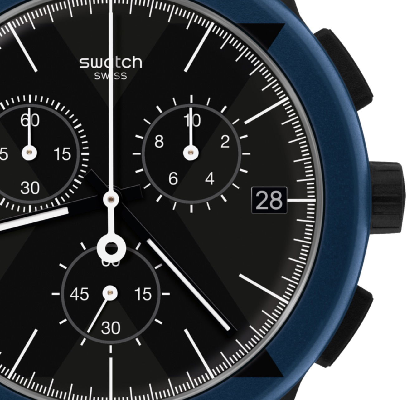 Swatch SUSB418 X-DISTRICT BLUE Kol Saati