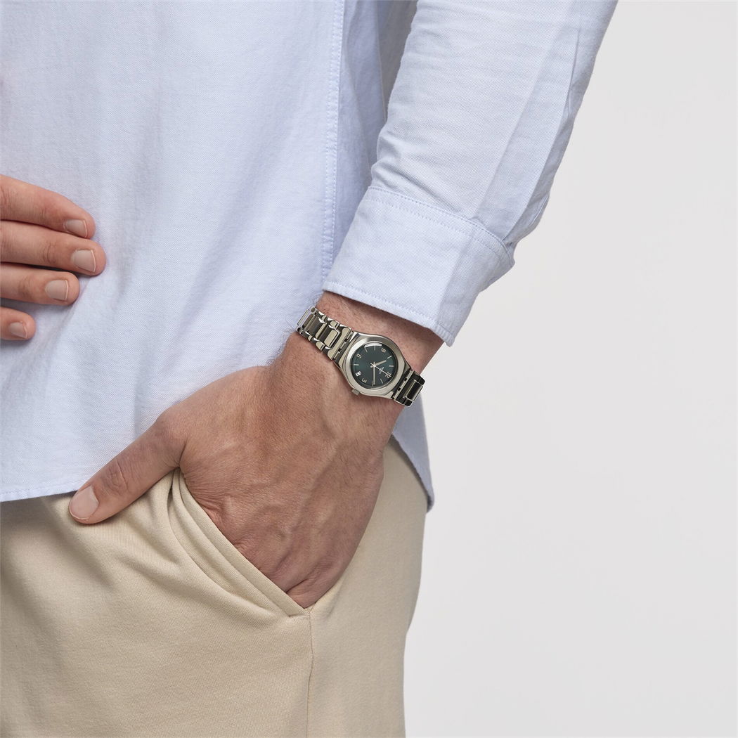 Swatch Irony Middlesteel YLS468G Kadın Quartz | Gündüz Saat