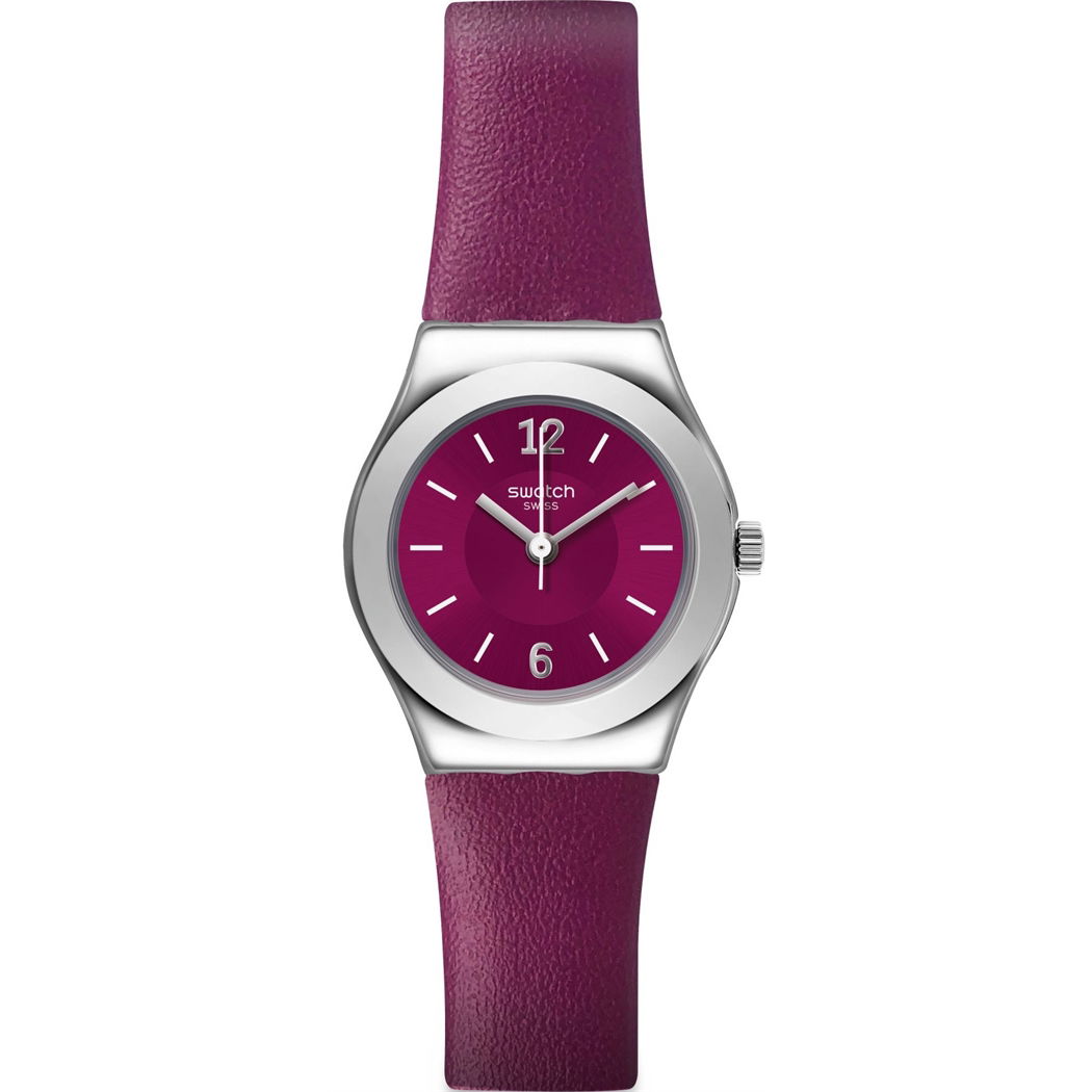 Swatch YSS330 Bordo Renkli Bayan Saati