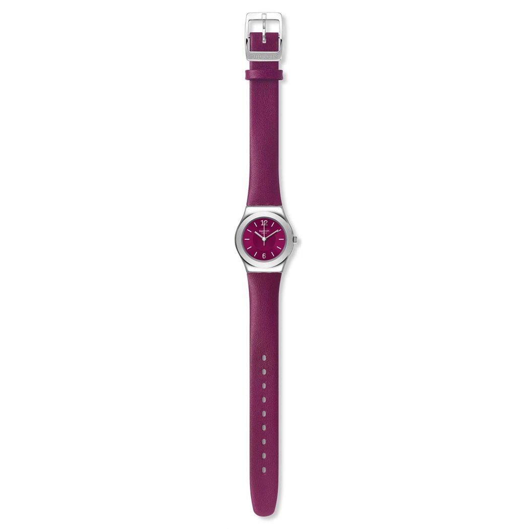 Swatch YSS330 Bordo Renkli Bayan Saati