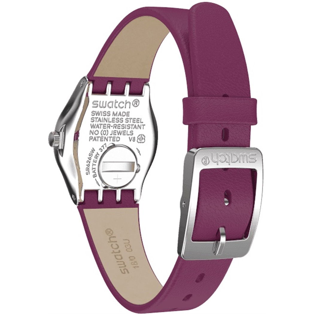Swatch YSS330 Bordo Renkli Bayan Saati