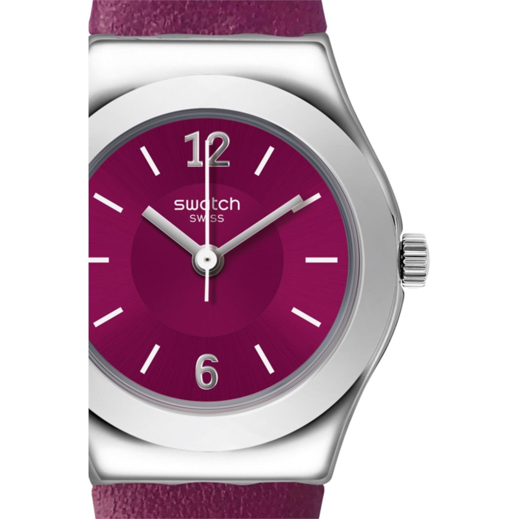 Swatch YSS330 Bordo Renkli Bayan Saati