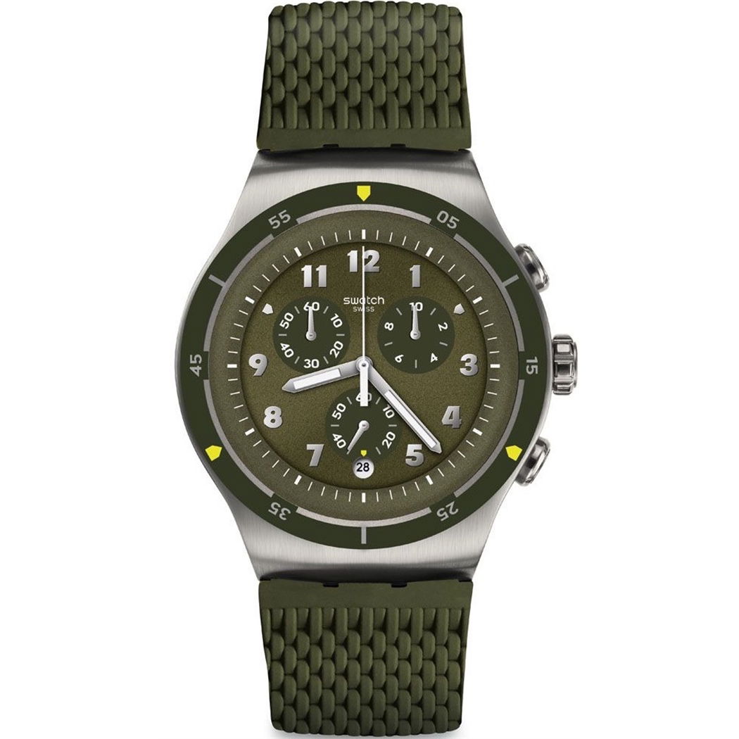 Swatch YOS461 Yeşil Erkek Kol Saati 
