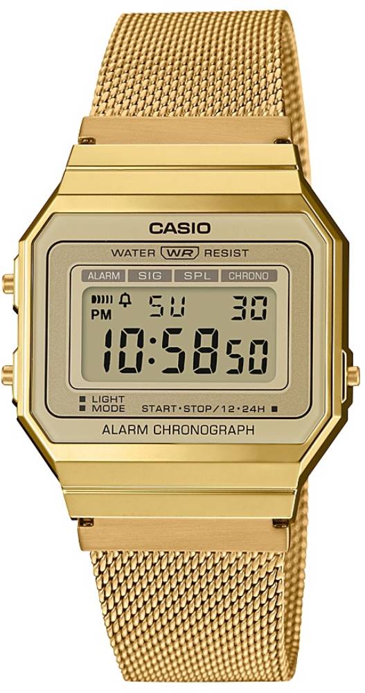 Casio Retro Hasır Dijital Saat A700WMG-9ADF