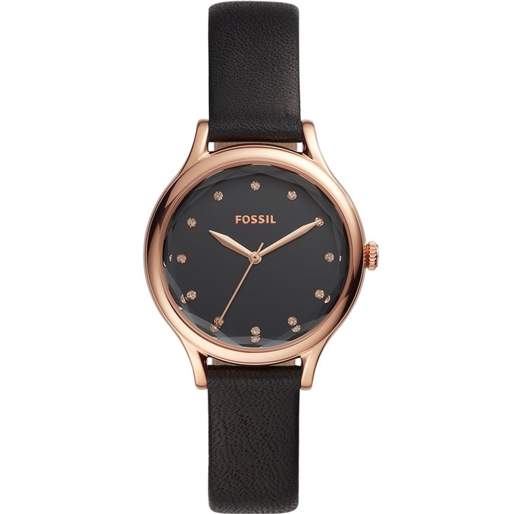 Fossil Siyah Bayan Kol Saati FBQ3446
