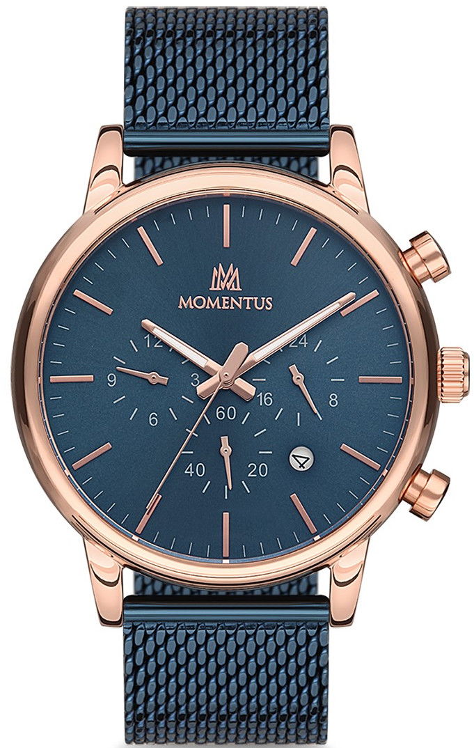 Momentus Lacivert Hasır Erkek Saati CC235R-11SR