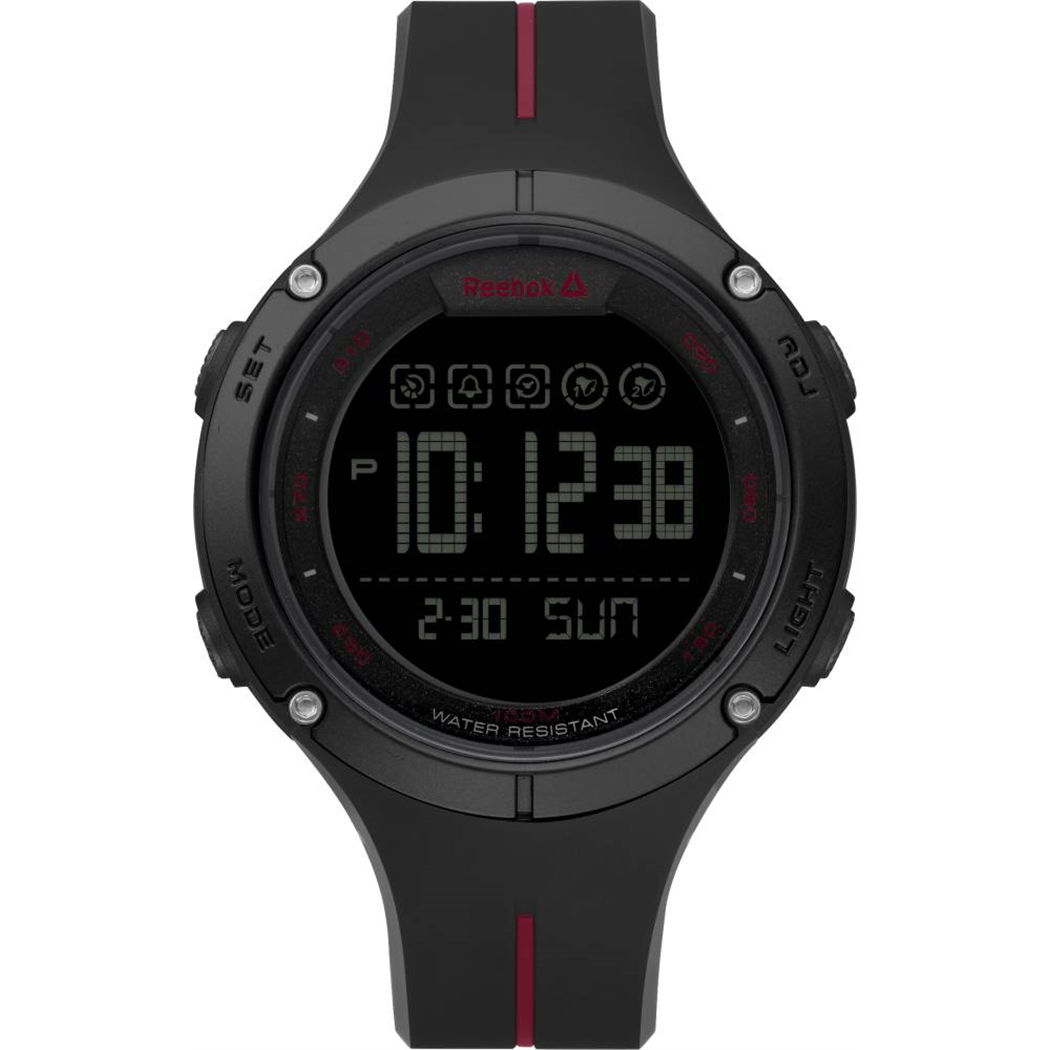 Reebok Dijital Erkek Saati RD-BAS-G9-PBIB-BR