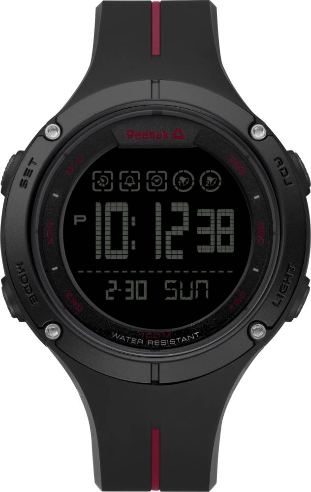 Reebok Dijital Erkek Saati RD-BAS-G9-PBIB-BR