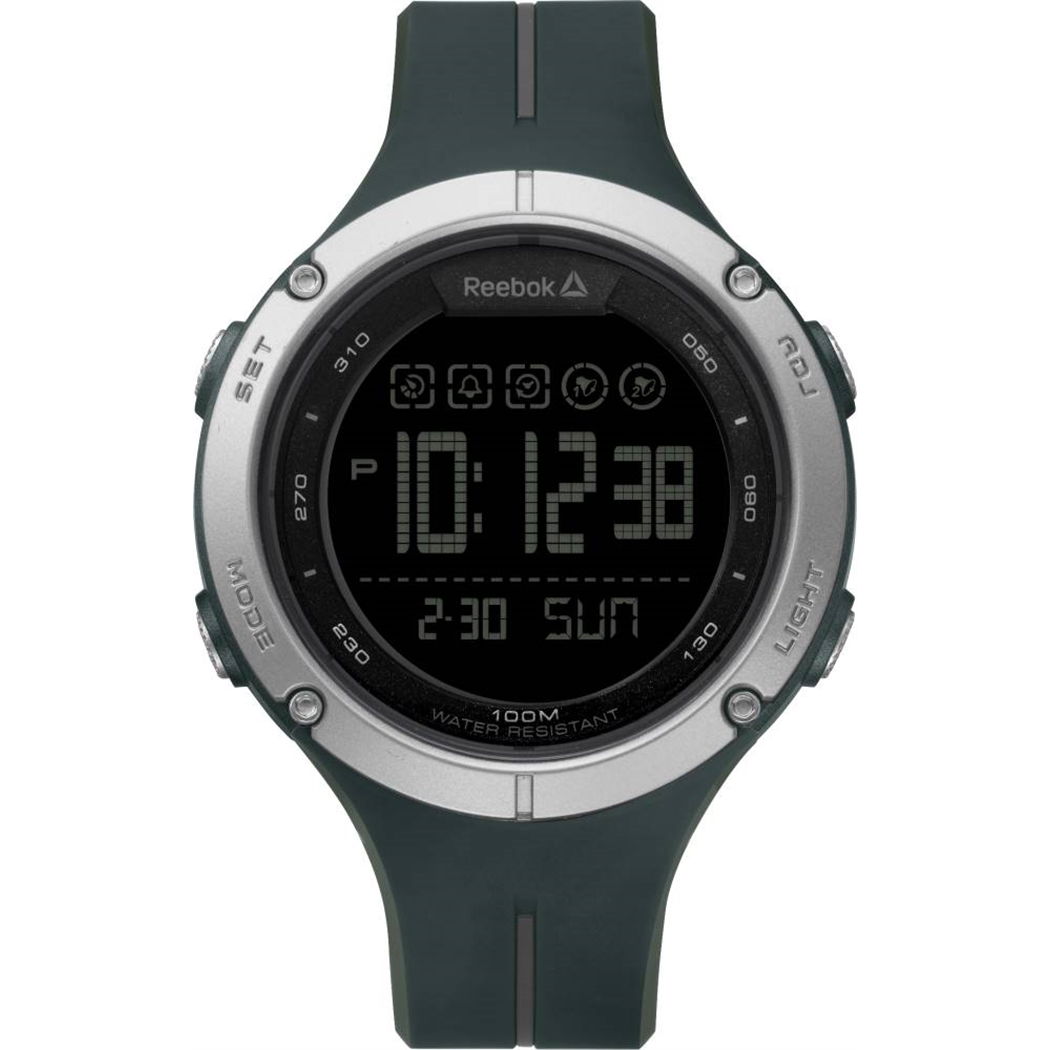 Reebok Dijital Erkek Saati RD-BAS-G9-PGPG-BW