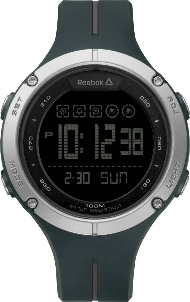 Reebok Dijital Erkek Saati RD-BAS-G9-PGPG-BW