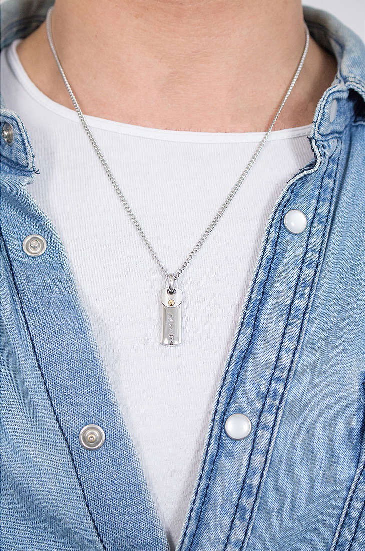 Diesel DJDX1116-040 Erkek Kolye