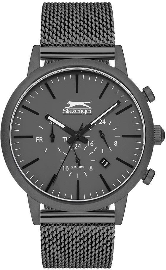 Slazenger Gri Hasır Erkek Saati SL.09.1714.2.03