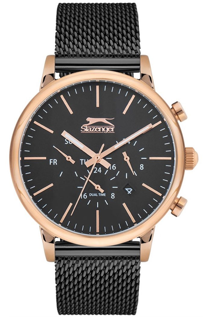 Slazenger Siyah Hasır Erkek Saati SL.09.1714.2.07