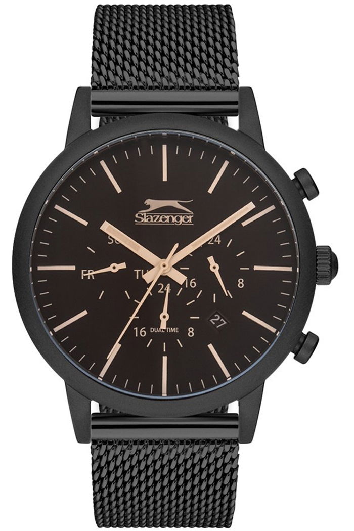 Slazenger Siyah Hasır Erkek Saati SL.09.1714.2.08