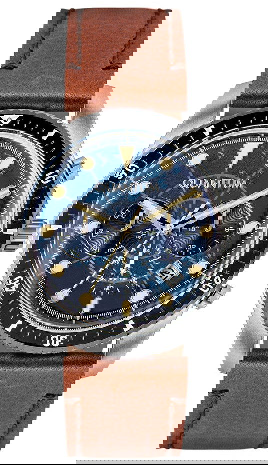 Quantum Kahve Deri Erkek Saati ADG842.392